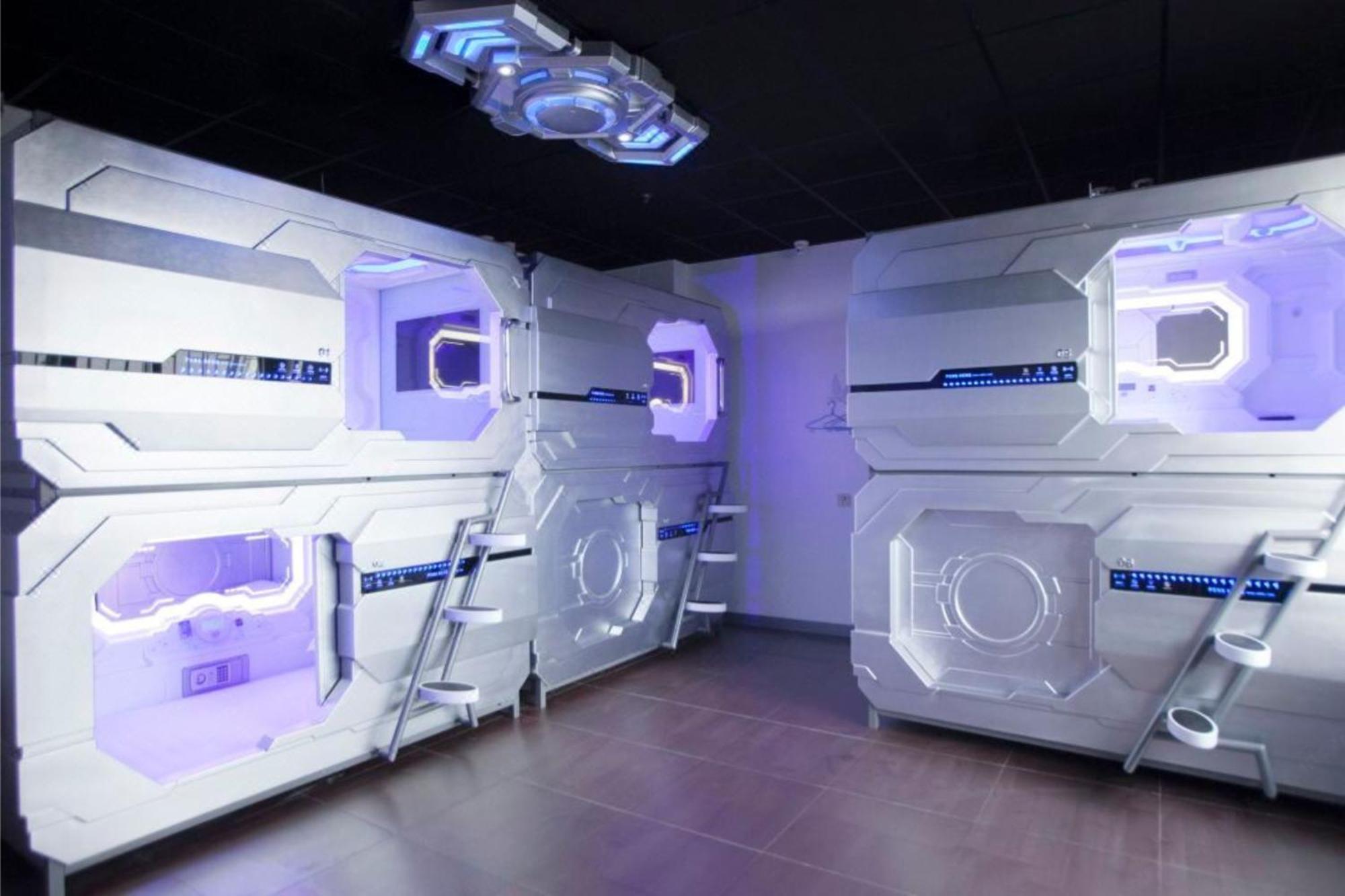 Zhuhai Dreamers Capsule Hotel מראה חיצוני תמונה